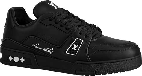 all black louis vuitton trainers|lv trainer full black.